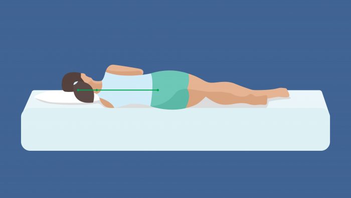 Best sleeping positions for lower back pain