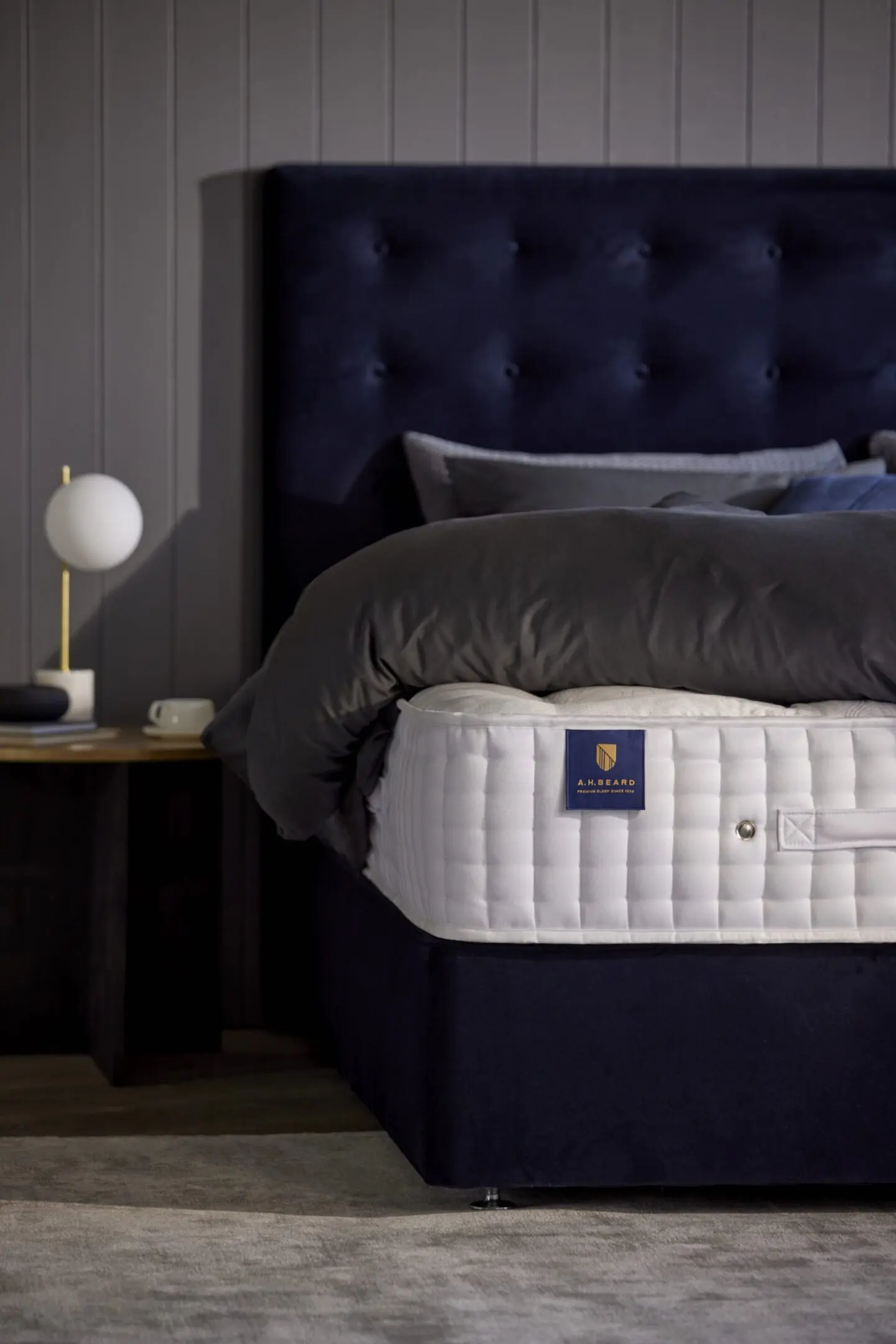 A.H. Beard bedroom detail